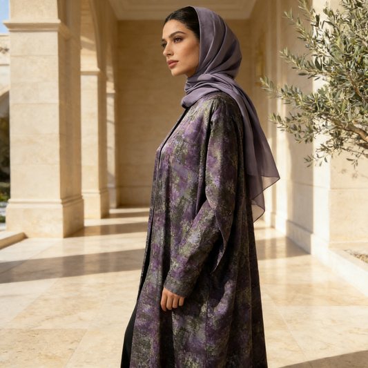 Lavender Mist Abaya