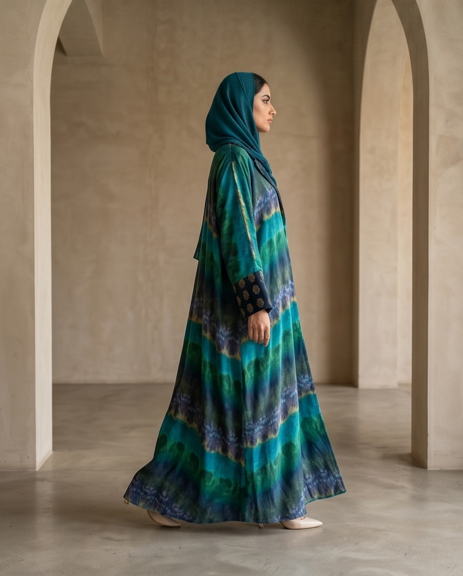 Ocean Mirage Abaya