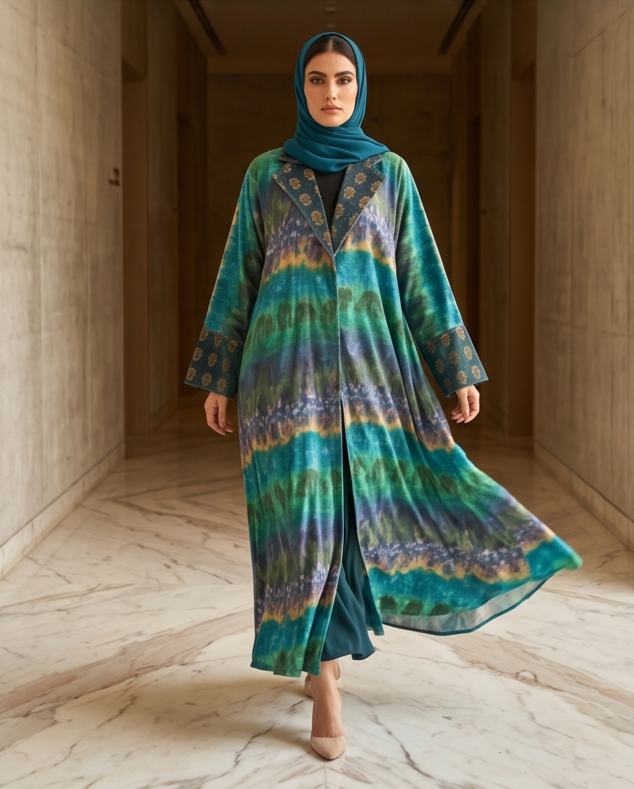 Ocean Mirage Abaya