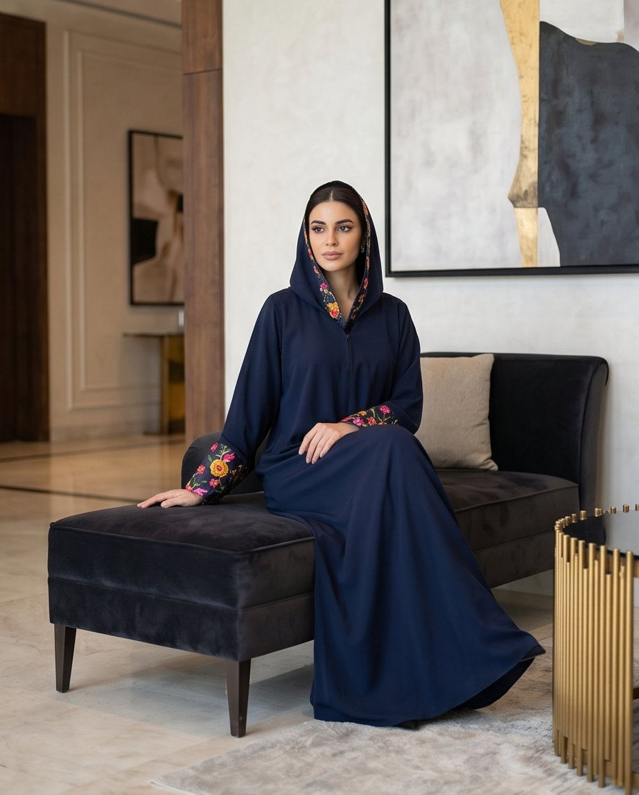 Midnight Garden Abaya
