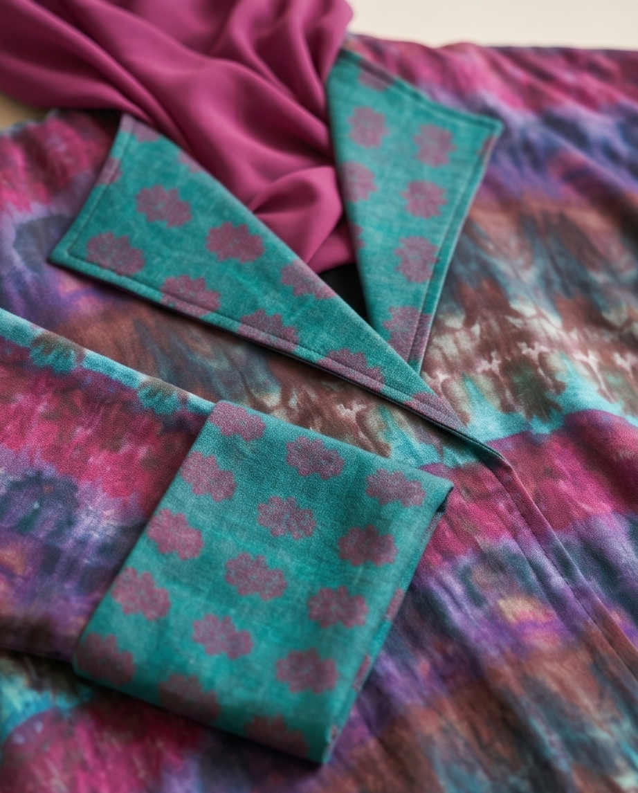 Berry Mirage Abaya