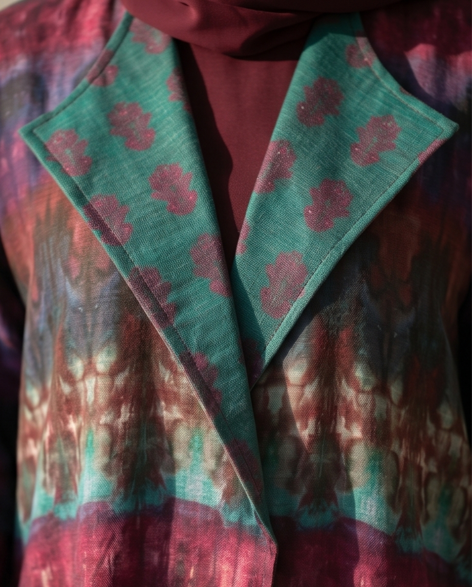 Berry Mirage Abaya