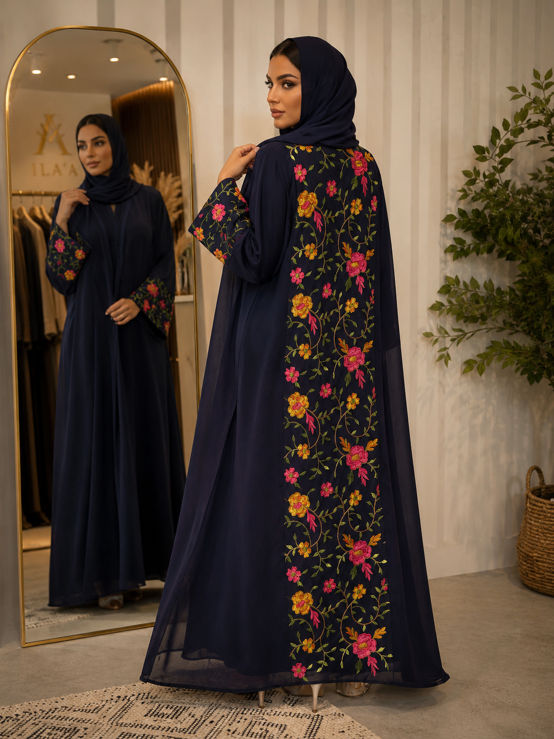 Midnight Garden Abaya