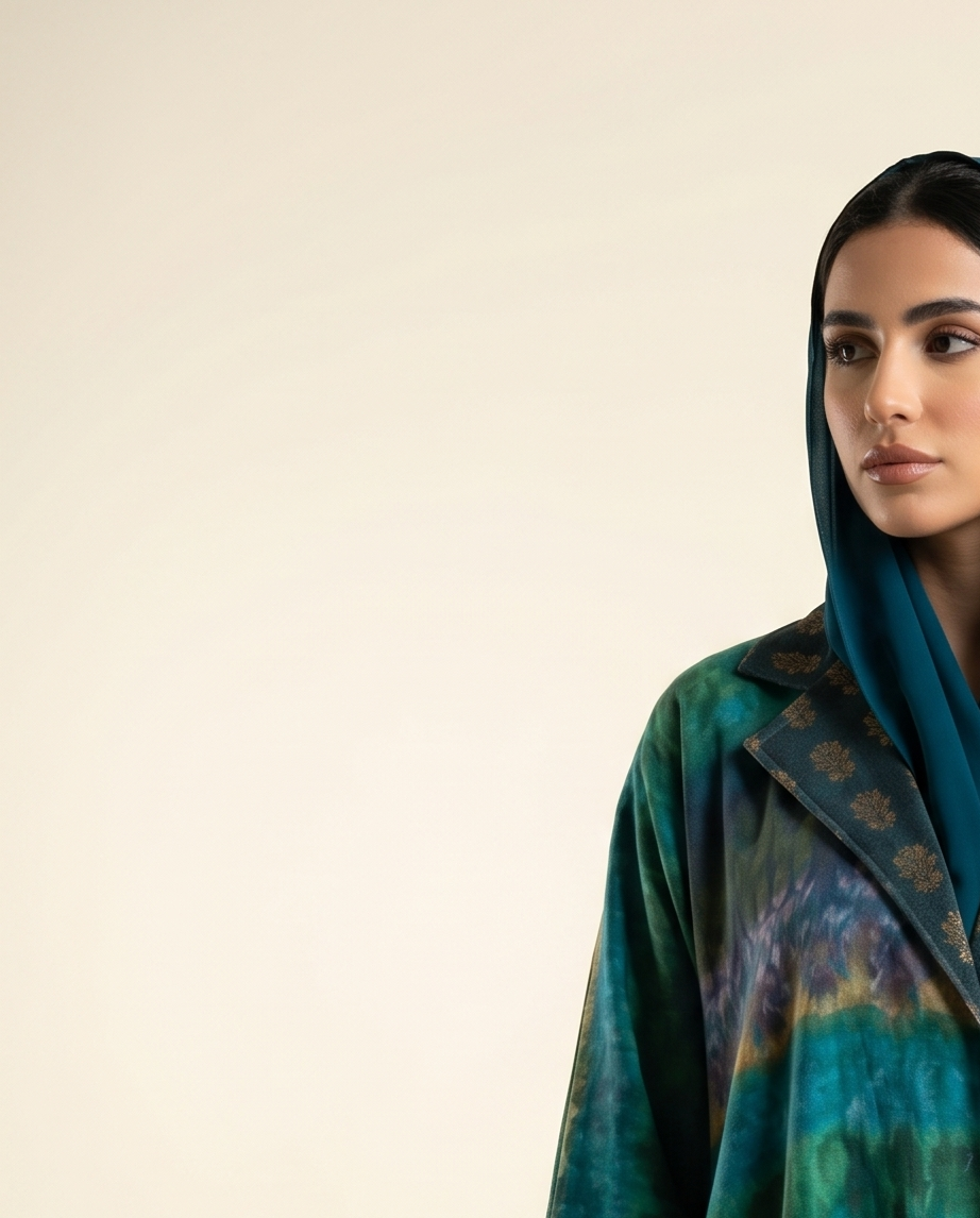 Ocean Mirage Abaya