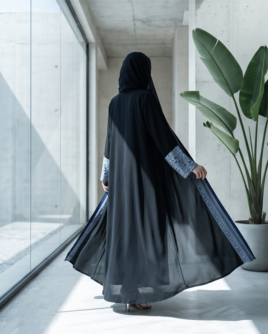 Sultana Noir Abaya