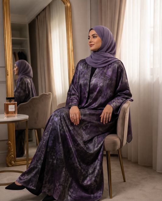 Lavender Mist Abaya